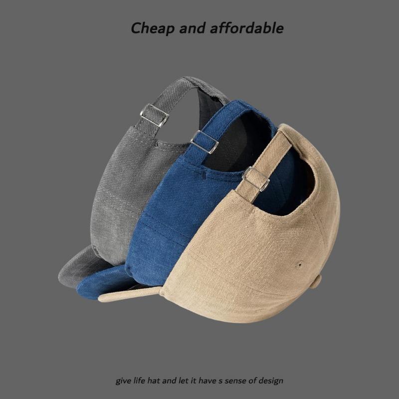 Bear Skateboard Personality Embroidery Cap Women's Versatile Face Small Soft Top Fashion Couple Shade Men's Baseball Cap