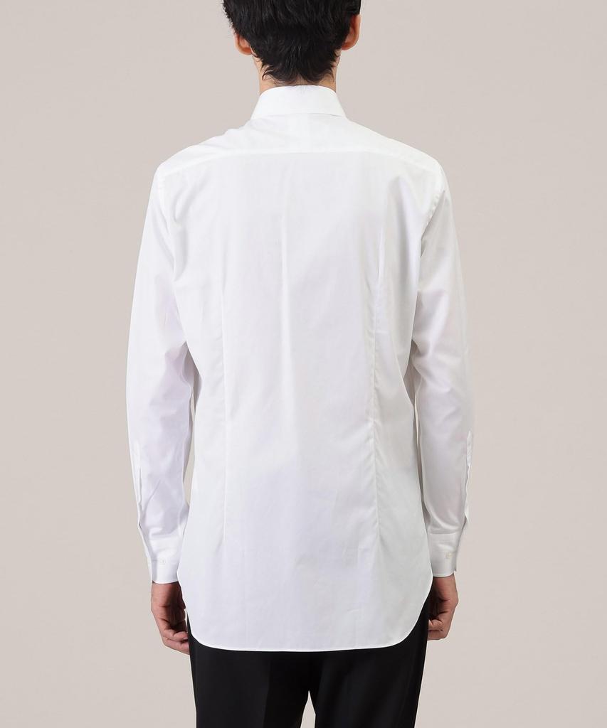 Takeo Kikuchi Dress Made in Broadcloth Regular White 04 Shirt, Japan, Collar, Men's, 93181011, (001) (LL)