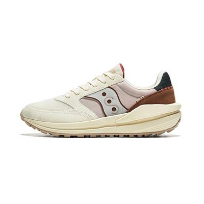 JAZZ RENEW S79040-8 Red Gold Brown Unisex Retro Casual Sneakers