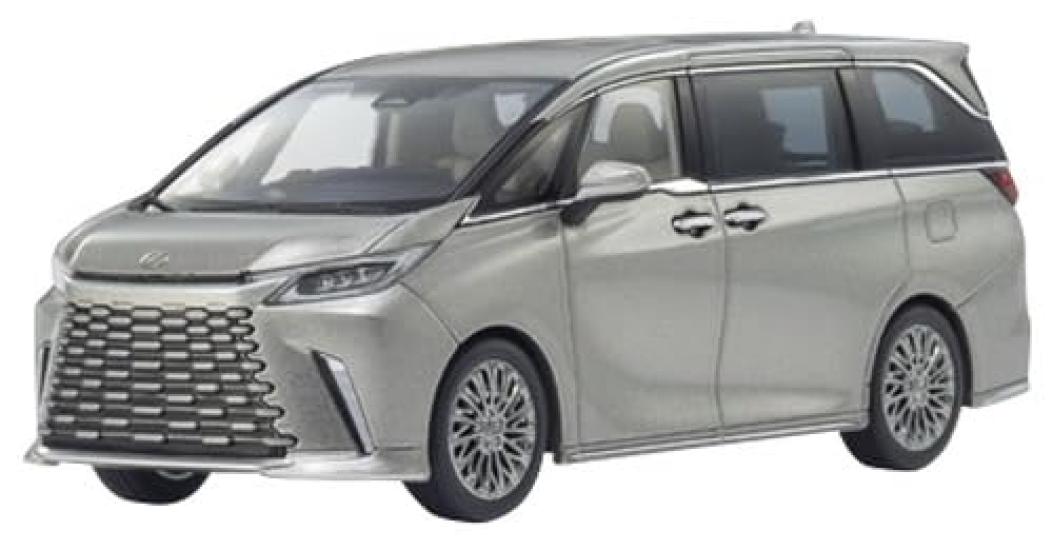 

Kyosho Original Scale LEXUS LM 500h Solis Finished Model KS03924T 1/43 (Sonic Titanium, 4-Seater White)