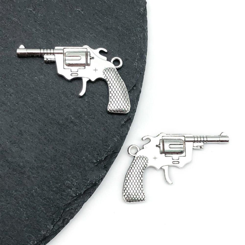Retro Alloy Bullet Pendant Necklace and Bracelet Jewelry