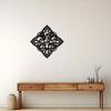 Arabic Black Metal Wall Art Islamic Decor for Living Room Ramadan Festival