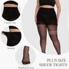 2Pcs High Quality Elasticity Plus Size Sheer Tights For Women Body Shaper Pantyhose 20D Stocking Sexy Hosiery Ultrathin Leggings
