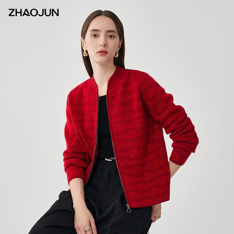 

Zhaojun Women s Chinese Style Thickened Wool Cardigan 3XL