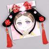 Girl Flower Tassel Hair Hoop Cosplay Princess Headwear Chinese Ancient Hairband