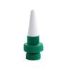 Red Ceramic Auto-Drip Plant Waterer for Travel and Business Trips