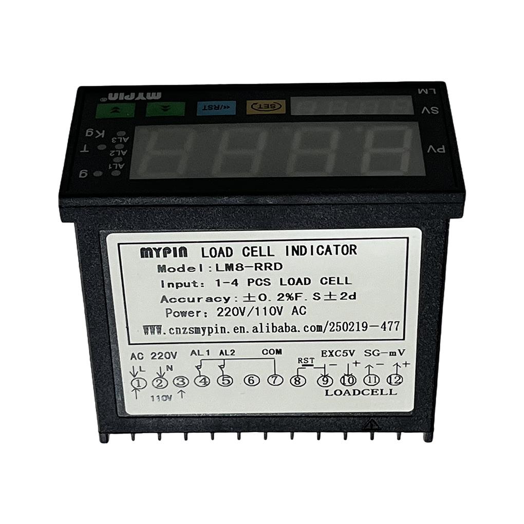 LED Display Digital Weighing Controller High-Precision Digital Display Weight Scale Electronic Weighing Meter 4 Control Device