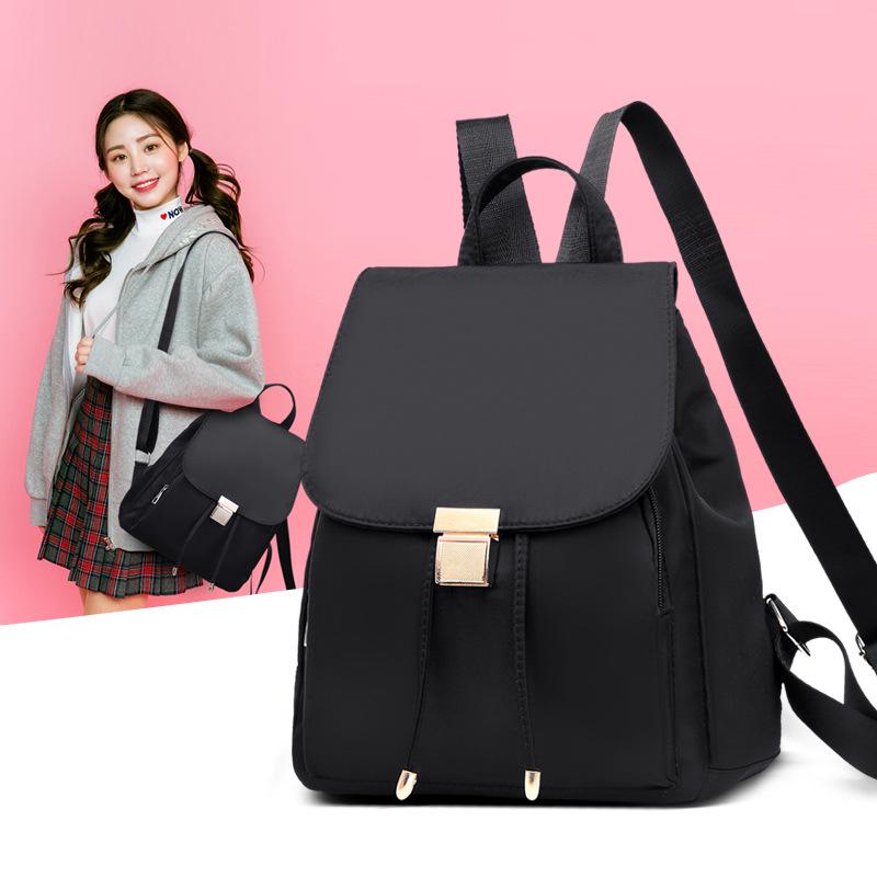 2024 Trendy Koreaanse Stijl Oxford Canvas Rugzak voor Dames - Veelzijdige Mode Schooltas