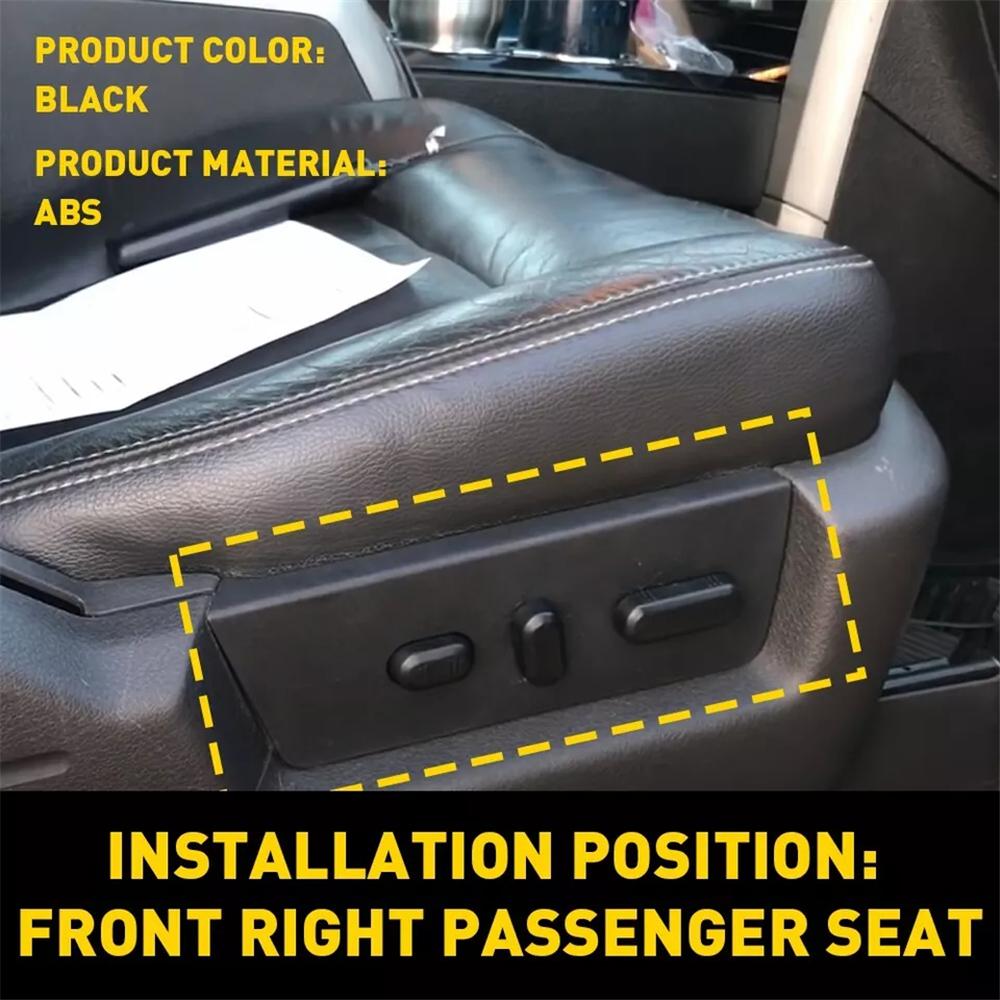 9L3Z-14A706-CA Replacement Seat Switch Bezel Front Right For Ford F150 2009-2014