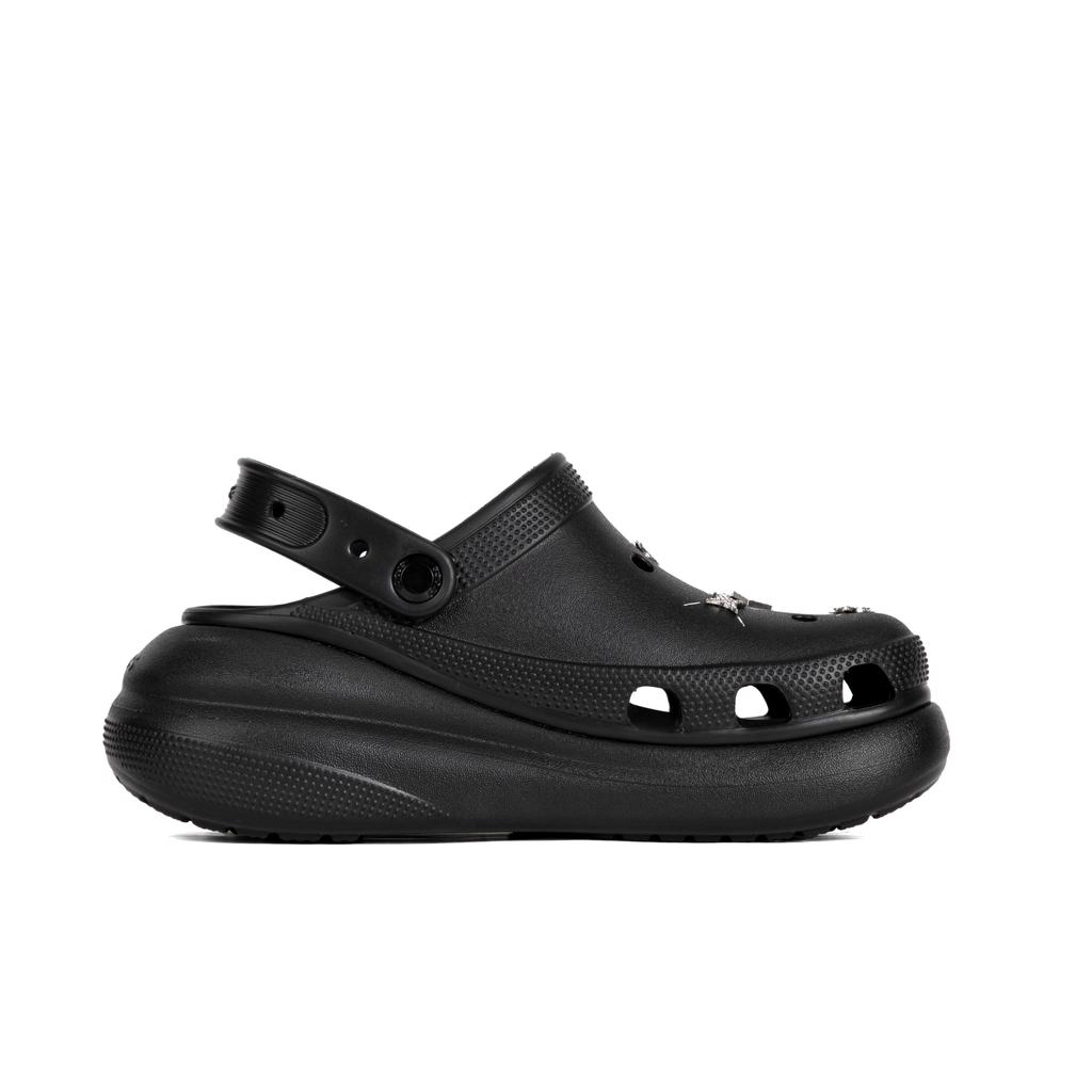 Crocs EVA Star-Made Star Kitten Cute Graffiti Rebellion Star Elements Romantic Casual Versatile Clogs for Men and Women