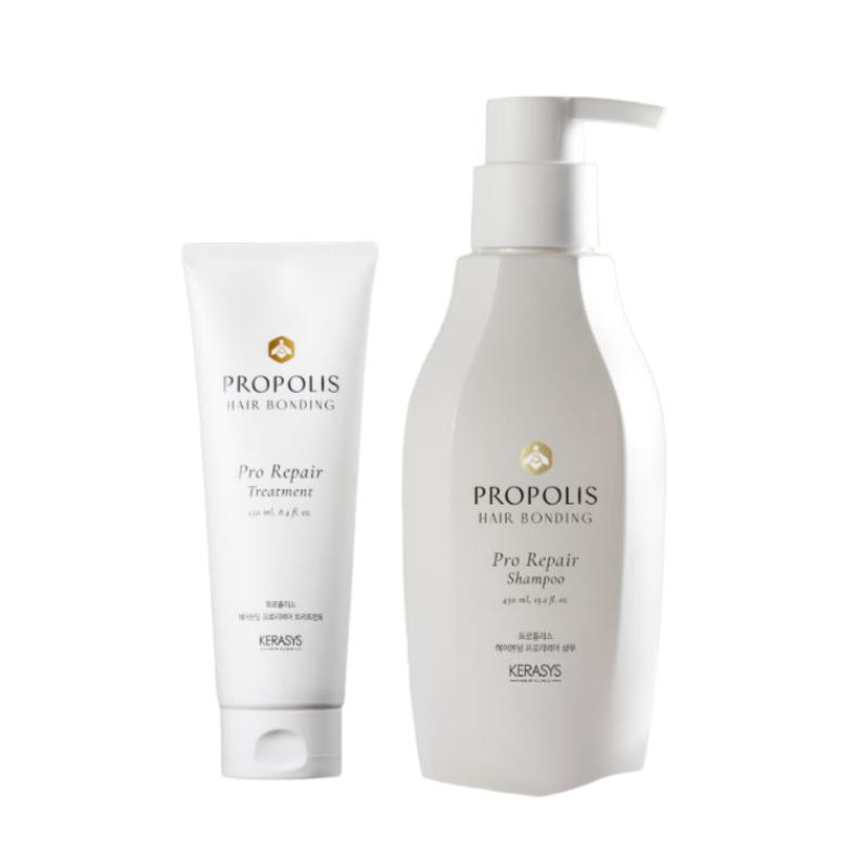 KERASYS Propolis Hair Bonding Shampoo 450ml + Treatment 250ml Set