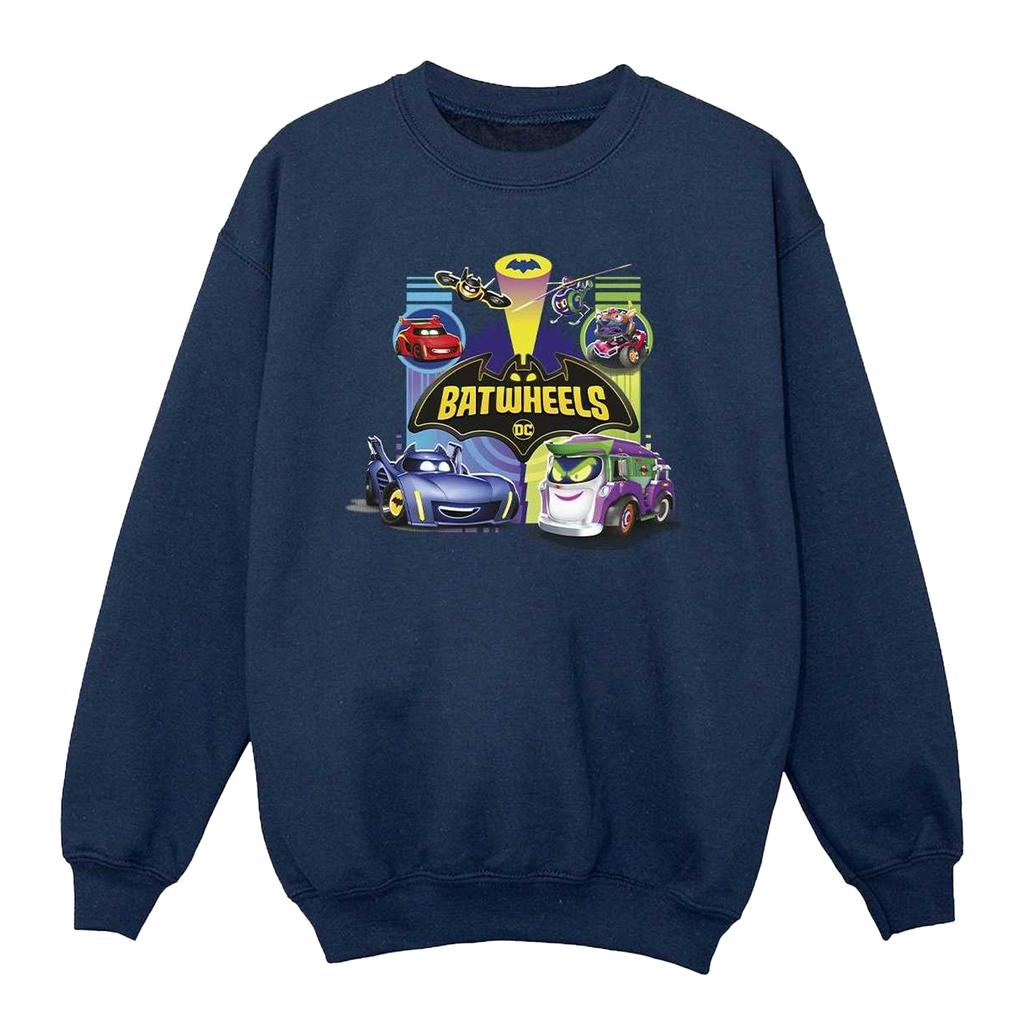 Batwheels Girls Vehicles Sweatshirt