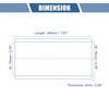 X AUTOHAUX Silicone Hose, Straight Silicone Pipe, Radiator Hose, 1 Piece, Inner Diameter 2.8