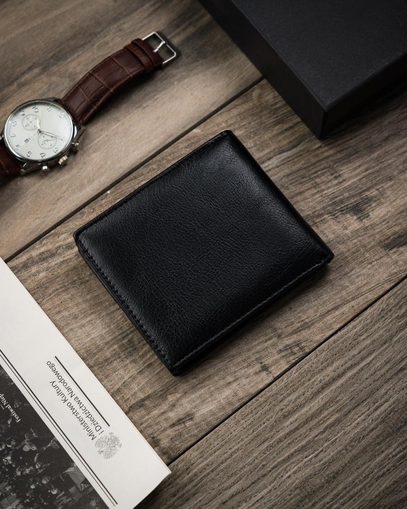 Pojemny Zgrabny Męski Portfel Skórzany Cavaldi