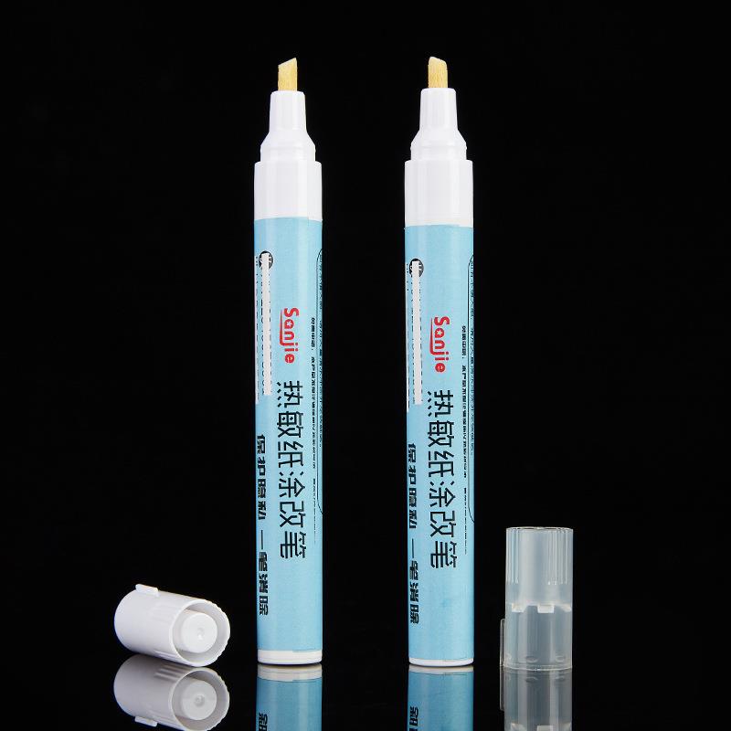 Thermal Paper Eraser Pen Parcel Label Data Correction Courier Shopping Bill Thermal Paper Eraser Pen Privacy Protection Pen