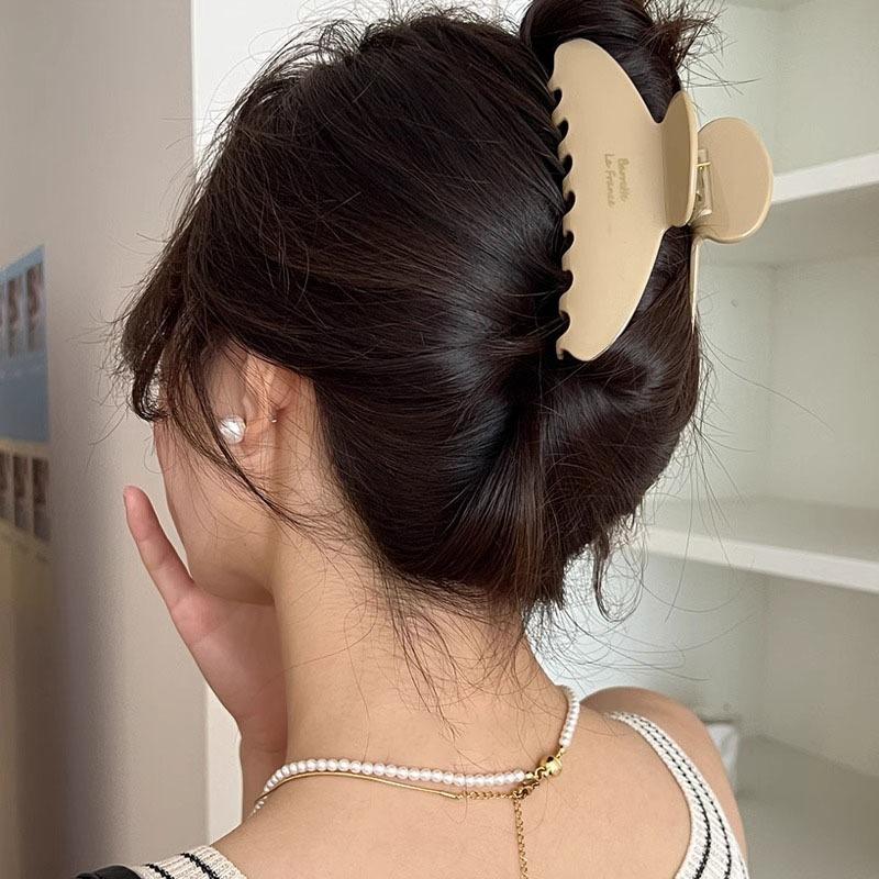 Acetic Acid Gripper High-end Hair Gripper Updo Shark ClipHair AccessoryElegant Headwear Large Clip