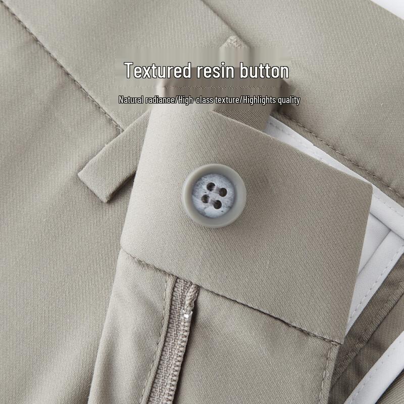 Judger Herren Seidenmischung Elastische Business Casual Hose