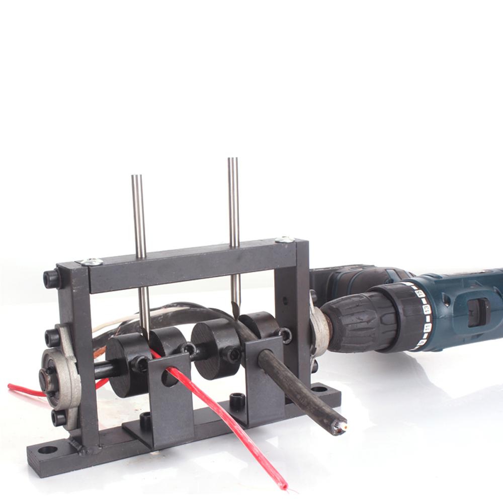 Manual Electric Drill Dual-purpose Wire Stripping Machine Scrap Cable Peeling Machines Stripper for 1-30mm