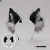 Plush Animal Ear and Tail Set - Cat Ears, Wolf Ears, and Tail Headband