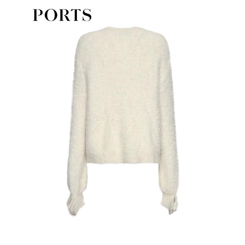 Ports Women's Long-Sleeve Mid-Length Knit Cardigan