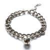 Hunde Training Halsband Katze Haustiere Cuban Link Dicke Kette Halskette Gold 6/8/10 Zoll
