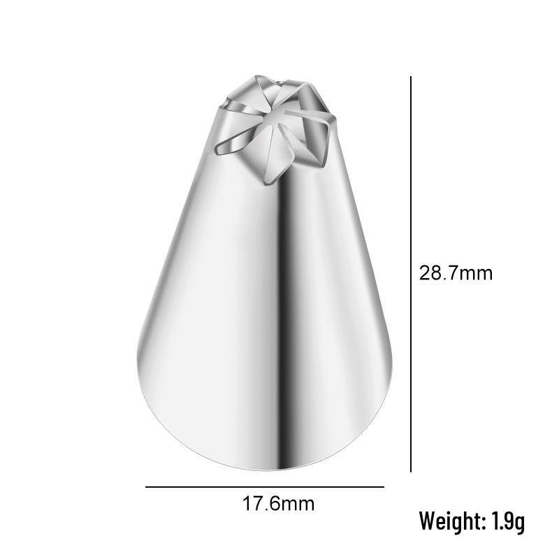 Stainless Steel Piping Tips Set - 48 Styles for Cake Decorating
