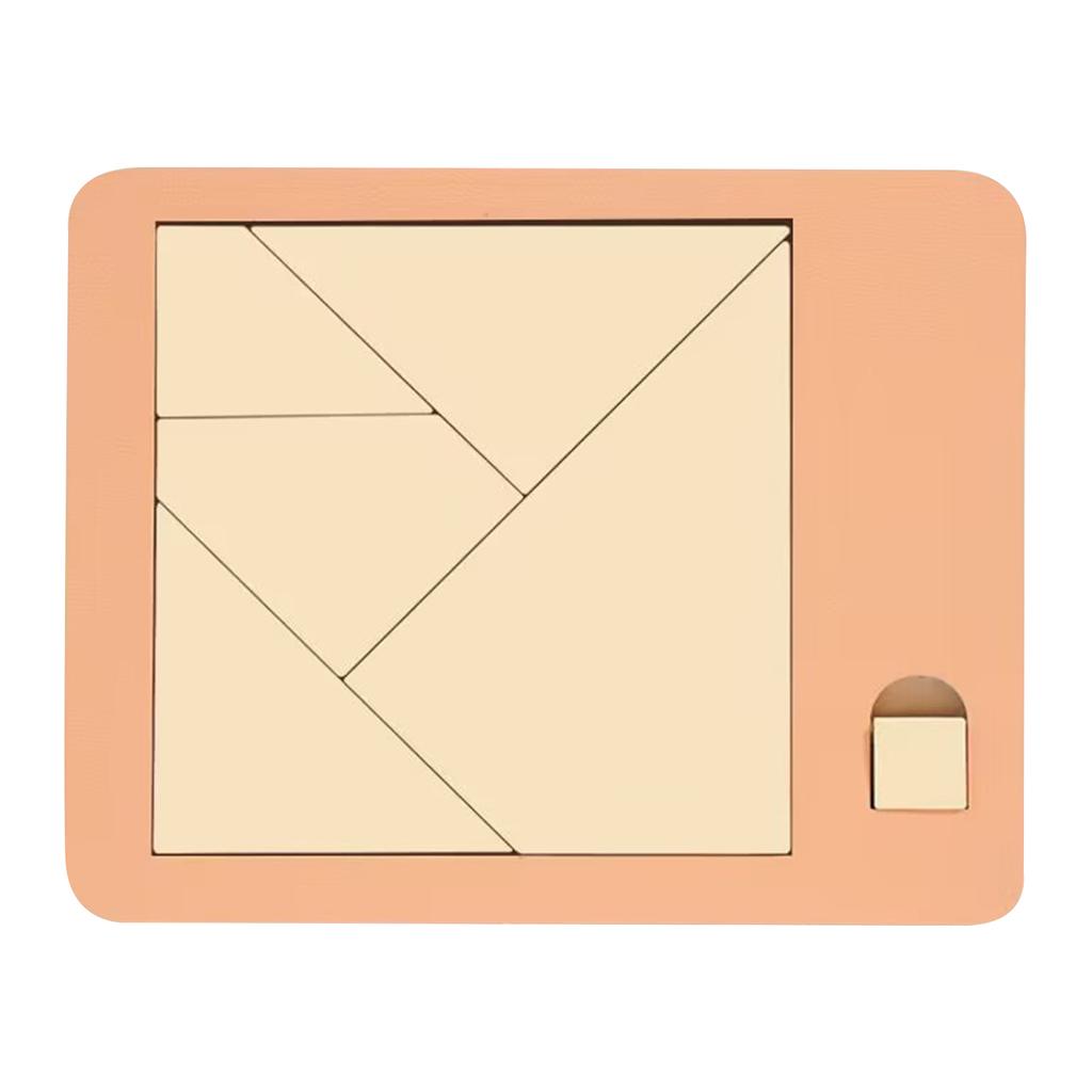 Puzzles, Wooden Block Puzzle Challenges, Wooden Irregular Shape Puzzles, Family Game Night Challenge Games With Unique Geometric
