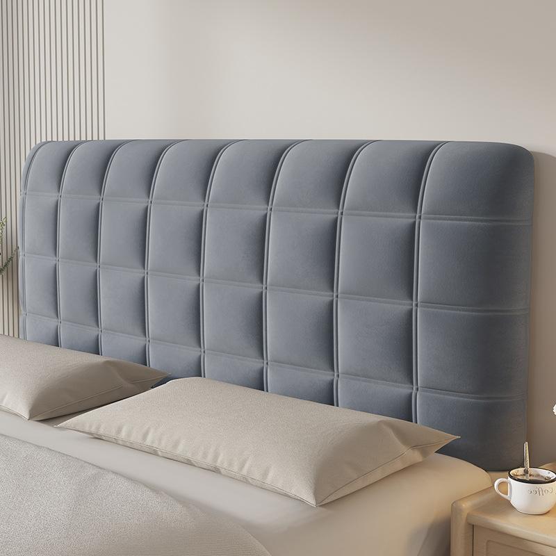 New Ins Style All Inclusive Headboard Cover Bed Back Protective Cover Soft Comfortable Dust-proof Removable and Washable
