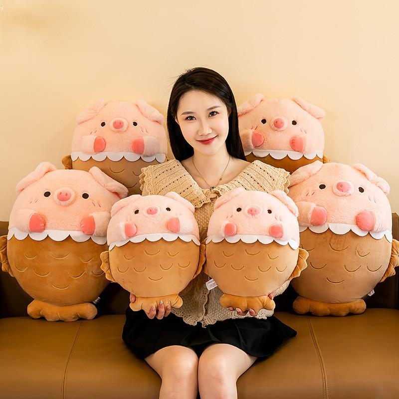 Adorable Plush Pig Toy Stuffed Animal Cute Companion For Kids And Bedtime Cuddling