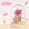Eternal Flower Bouquet Building Blocks Kids Toy Mini Bricks Girl Series Rose Gift for Valentine Birthday