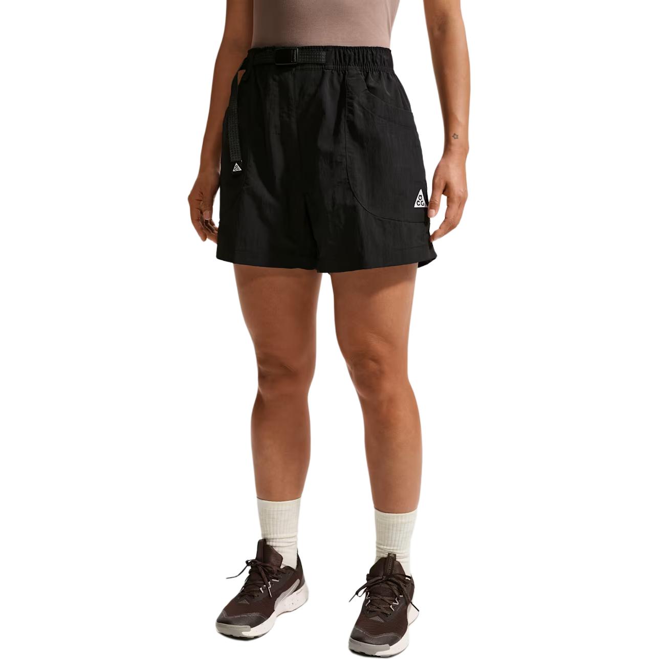 Nike ACG Casual Shorts Women s Black/Black/Peak White Moderate IF0971-010 L
