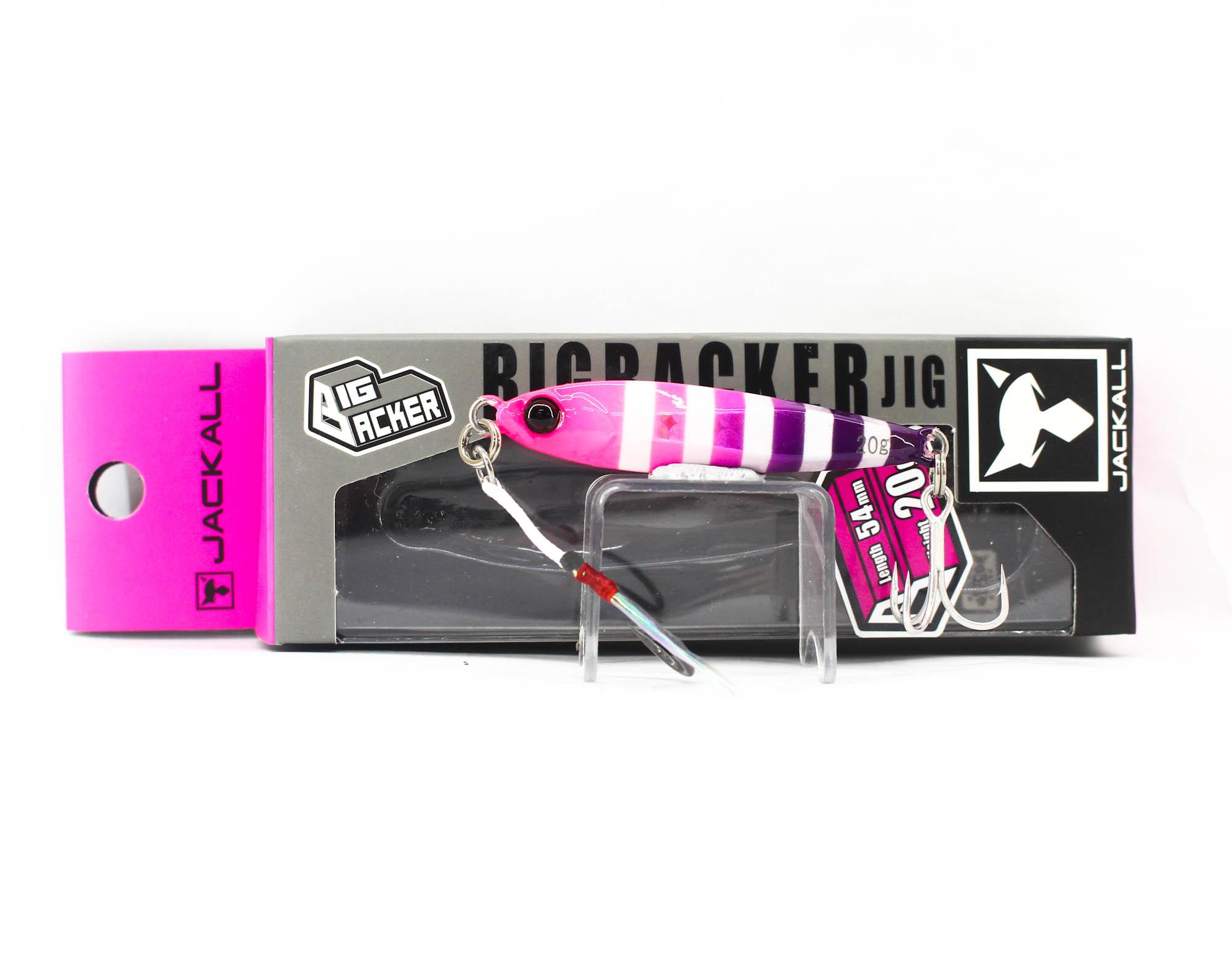 

Jackall Metal Jig Big Backer 20 грамм Светится Розовый Фиолетовый (5334)