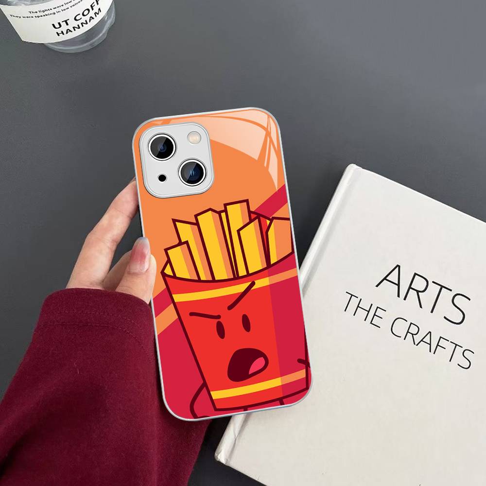 Bfdi Battle For Dream Island Tempered Glass For Iphone 14 13 12 11 Pro Mini XS MAX 14Plus X XS XR Cover