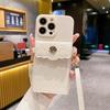 European and American style for Samsung S25 mobile phone case A55 A13 camellia change bag Note20Ultra messenger girl