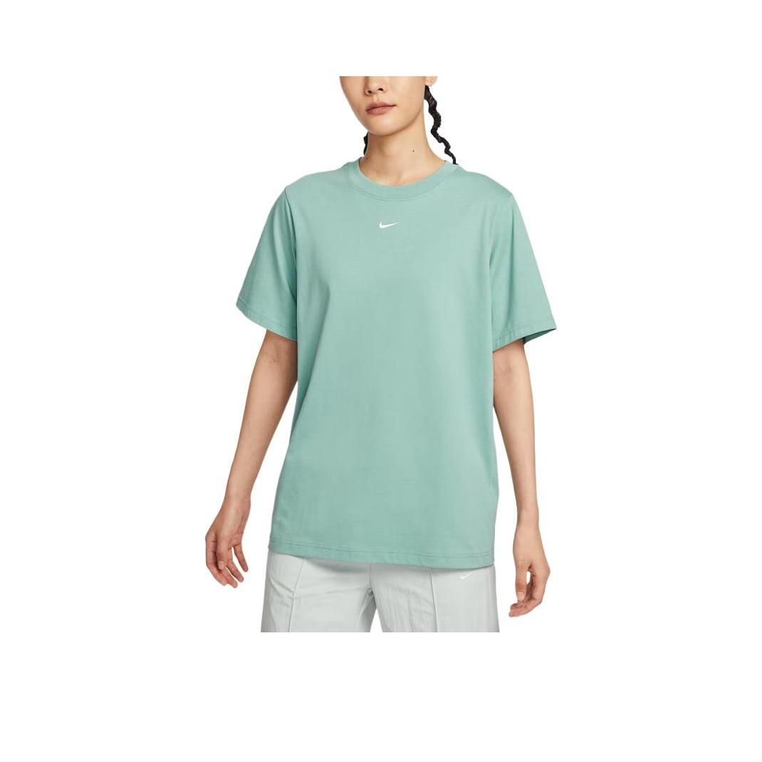 Nike Women's Sportswear Fashion Comfortable Skin-Friendly Versatile Short Sleeve T-Shirt Tops Fd4150-017 Cm