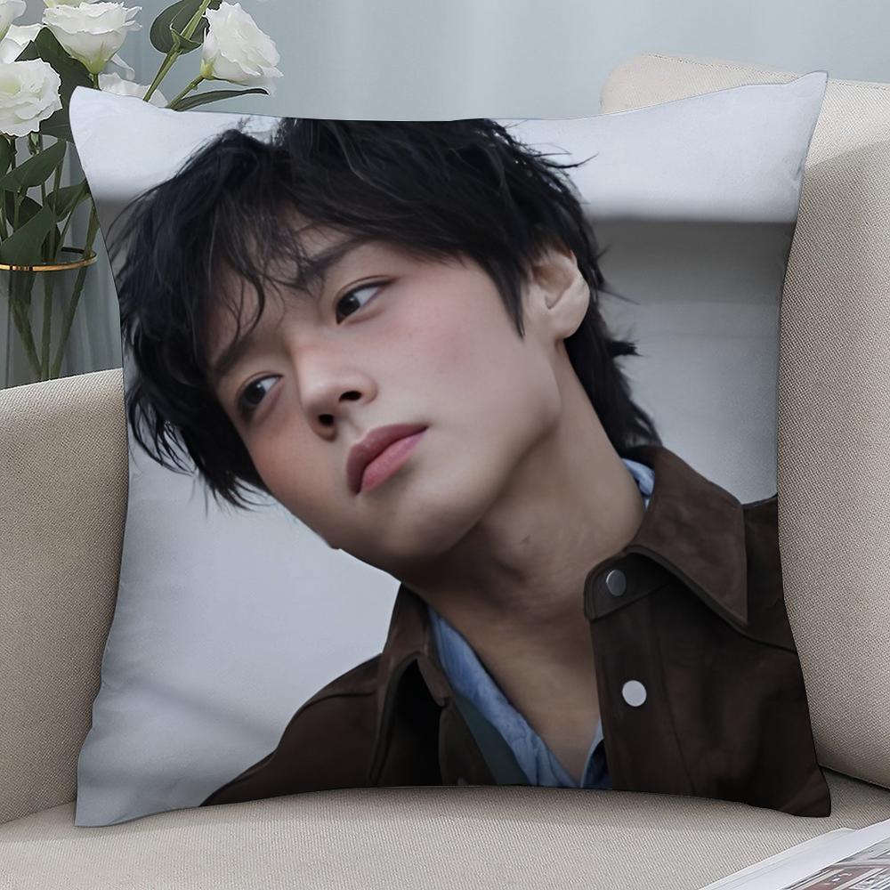 

P-Park Ji-HoonS Pillow Case Short Plush Pillow Covers Sofa Decorative Gift Home Double-sided Printing Cushion Cover 12x12Inch
