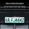 Ideal L6 License Plate Holder: Original Car Color, Fully Enclosed, Anti-bending Protector for New Energy Vehicles