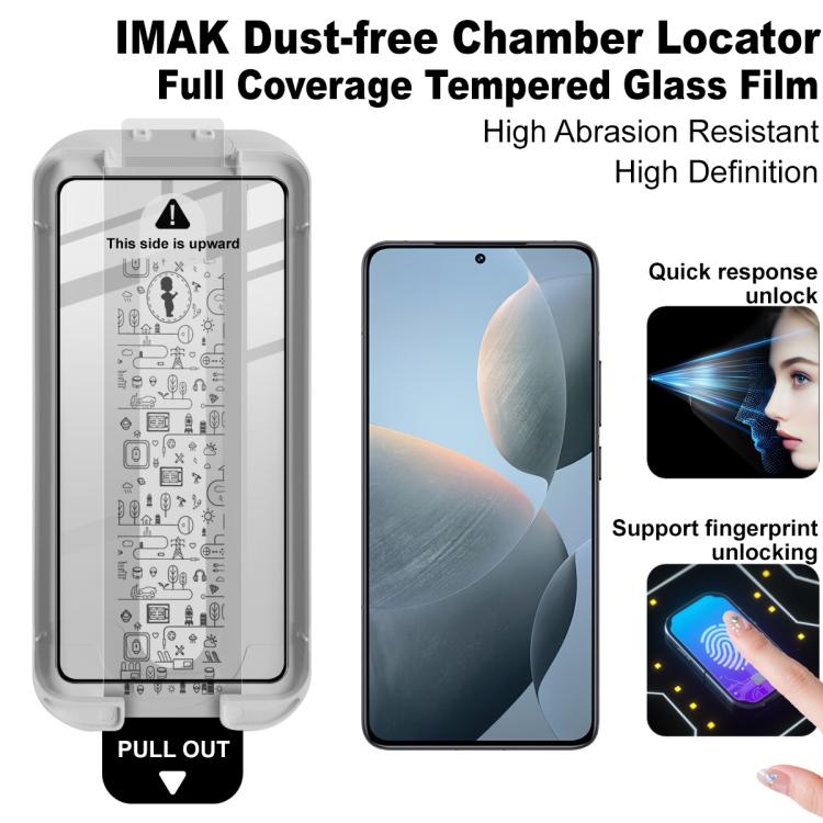 Dust-free Chamber Locator Full Coverage Tempered Glass Screen Protector For Redmi K90 Max, HD Anti-Scratch Phone Film