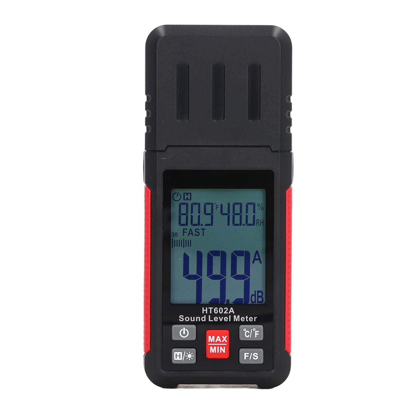 

Digital Sound Level Meter Capacitive Microphone 30 130dBA Audio Decibel Meter for Detection