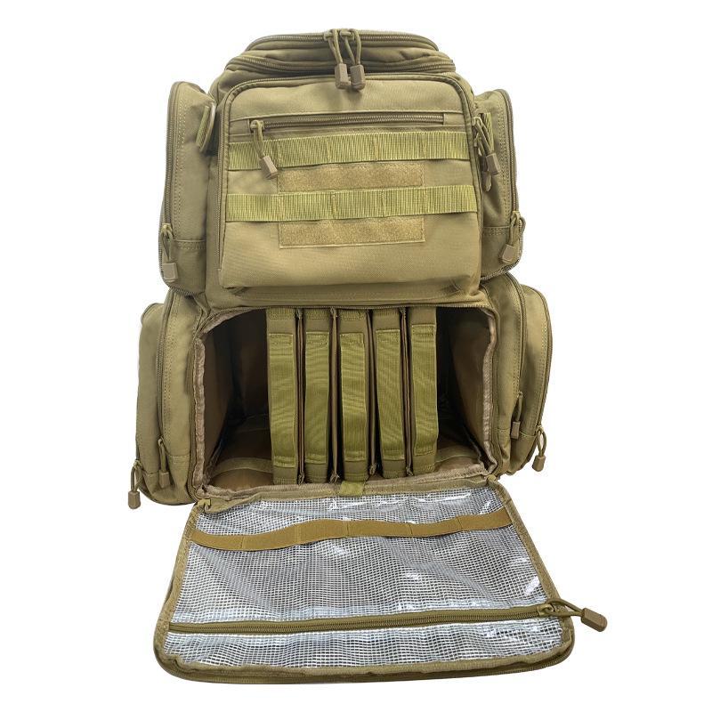 Tactical Oxford Cloth MOLLE Double Shoulder Sports Backpack for Customization