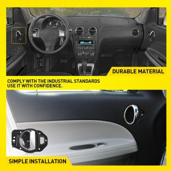 2X Left Driver Side Ide Interior Door Handle For 2006 07-2011 Chevrolet HHR K