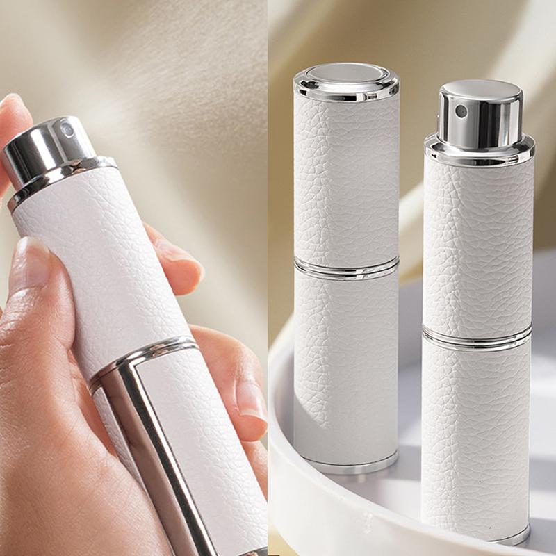 8Ml Refillable Perfume Bottle High-End Leather Sub-Bottling Portable Mini Travel Empty Cosmetic Containers Spray Atomizer Glass