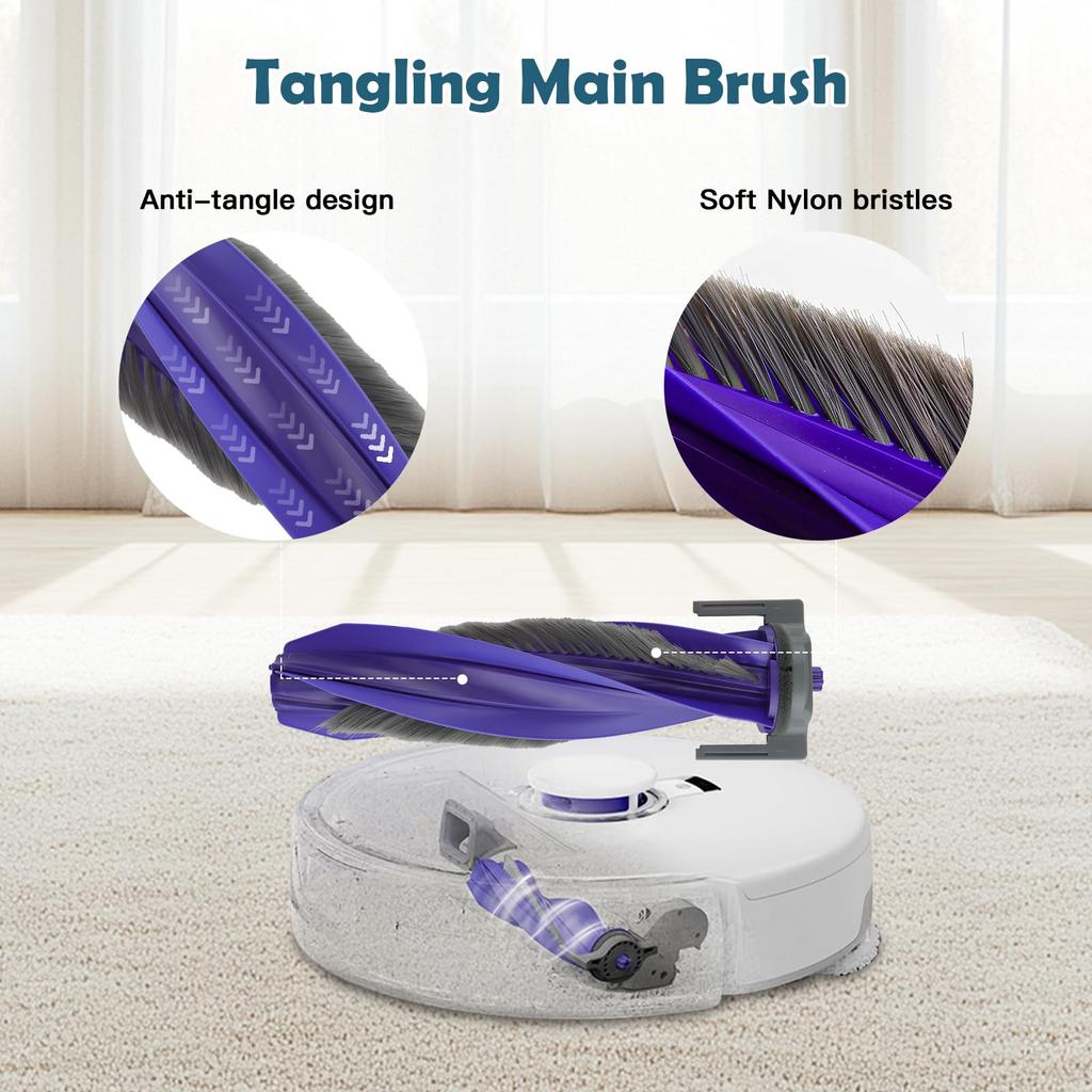 Replacement Parts for Narwal Freo X Ultra Accessories Robot Vacuum Cleaner Spare Kit Main Roller Brush Mop Hepa Filter