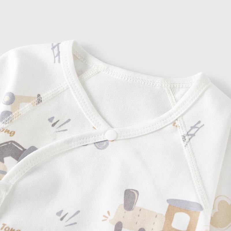 TONGTAI Baby Pure Cotton Long-Sleeve Kimono Top