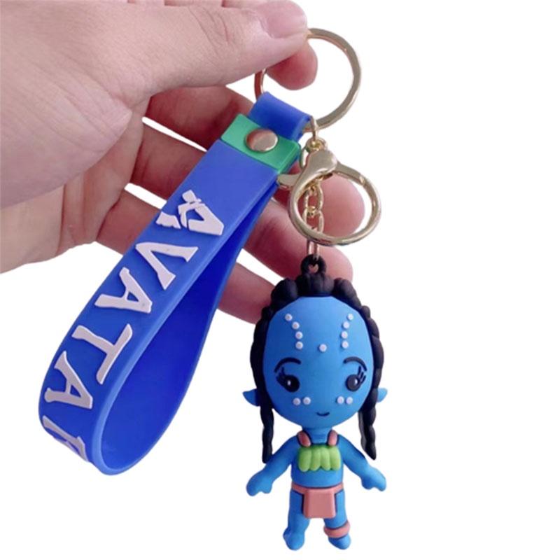 Avatar 2 Jake Sully Neytiri Pvc Keychain Xmas Gift