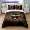 Guns N’ Roses Print 3Pcs Bedding Set Duvet Cover With Two Pillowcases Soft Bed Linen For Household Bedroom