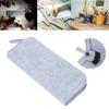 Pen Case Felt Storage Pencil Bag Thickened Flat Paint Brush DustProof Storage Tools(Light Gray )