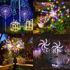Solar LED Garden Lights - 8 lighting modes,colorful color-changing decorative lights,energy saving,garden lighting,stylish design,durable construction