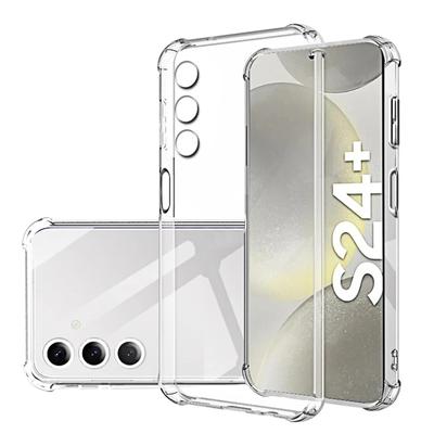 Schokbestendig helder zacht siliconen TPU hoesje voor Samsung Galaxy S24 S23 A05S A04S A14 A54 A53 Huawei P60 Xiaomi Redmi Note 13 iPhone 15 14 13 Pro Max Cover