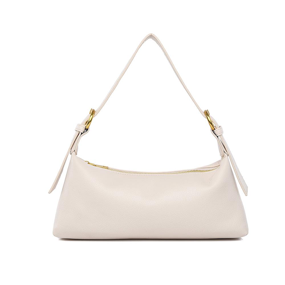 Сумка-багет под мышкой для женщин 2024 Новая сумка Осень Зима Нишевая Высококлассная Сумка-багет Сумка на плечо Искусственная кожа Женская сумка 31*12*6